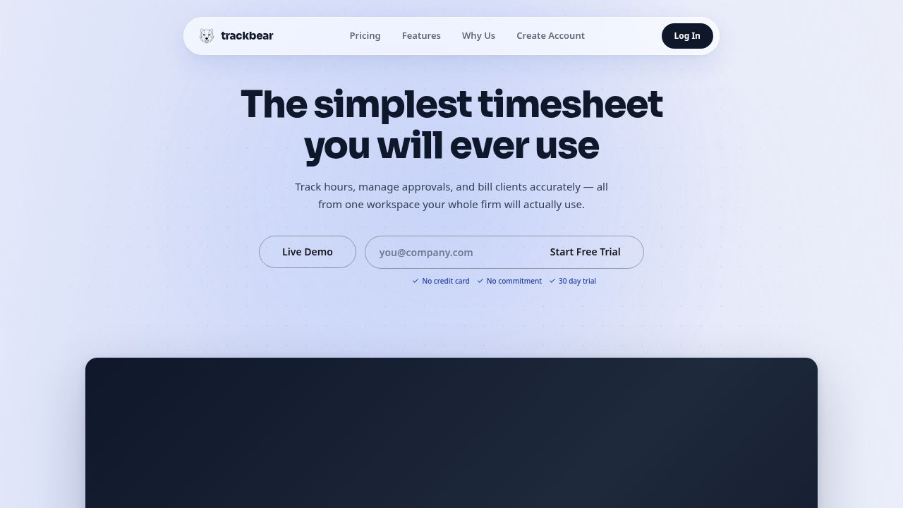 TrackBear — Timesheet & Time Tracking Software for Agencies